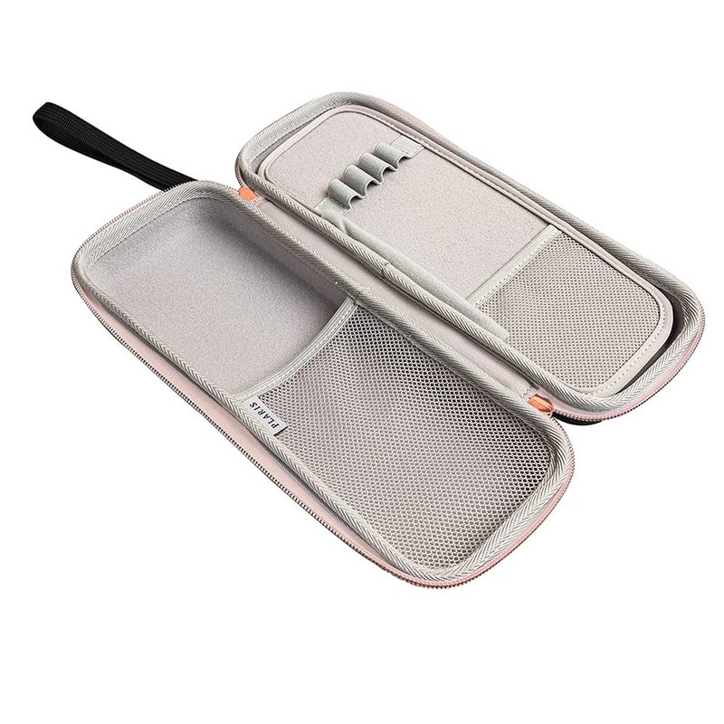 Plaris Stethoscope Case for Nurses for 3M Littmann/MDF/Omron Stethoscopes - Extra Room for Medical Bandage Scissors EMT Trauma Shears and LED Penlight, (Black Rosegold) - Image 5